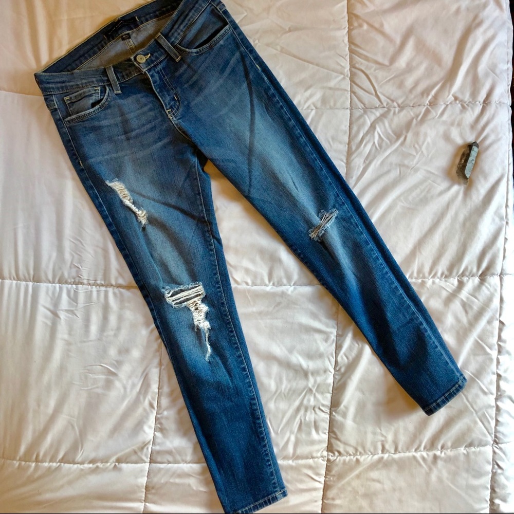 Flying Monkey Ankle Skinny Jeans 27